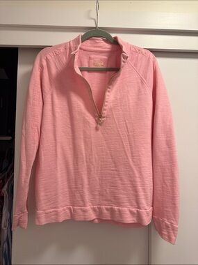Lily Pulitzer Pink Half-Zip Women’s sweatshirt